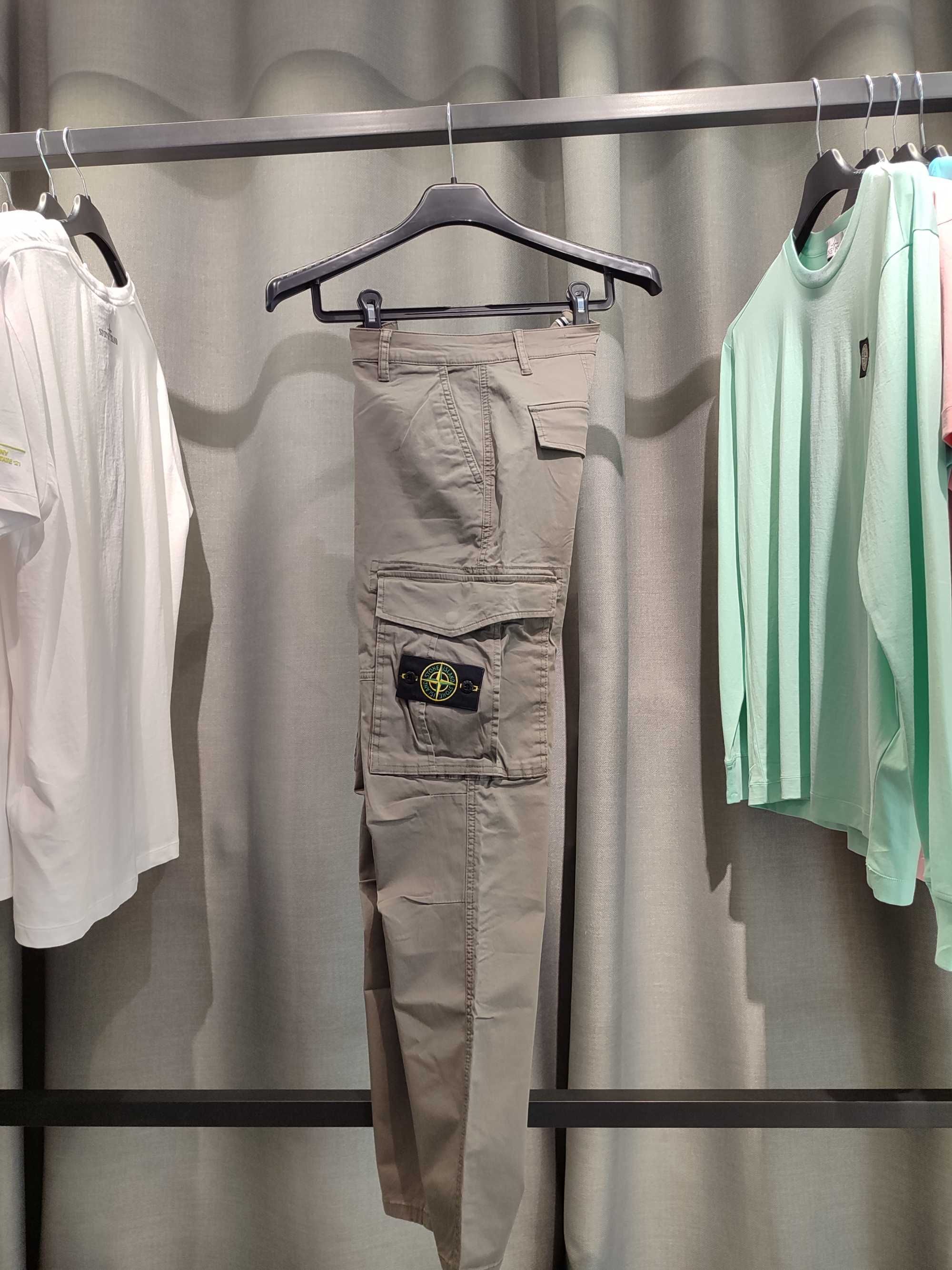 Штани STONE ISLAND 31815 Cargo Pants Grey SI0154-GY