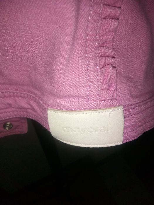 Casaco de ganga menina