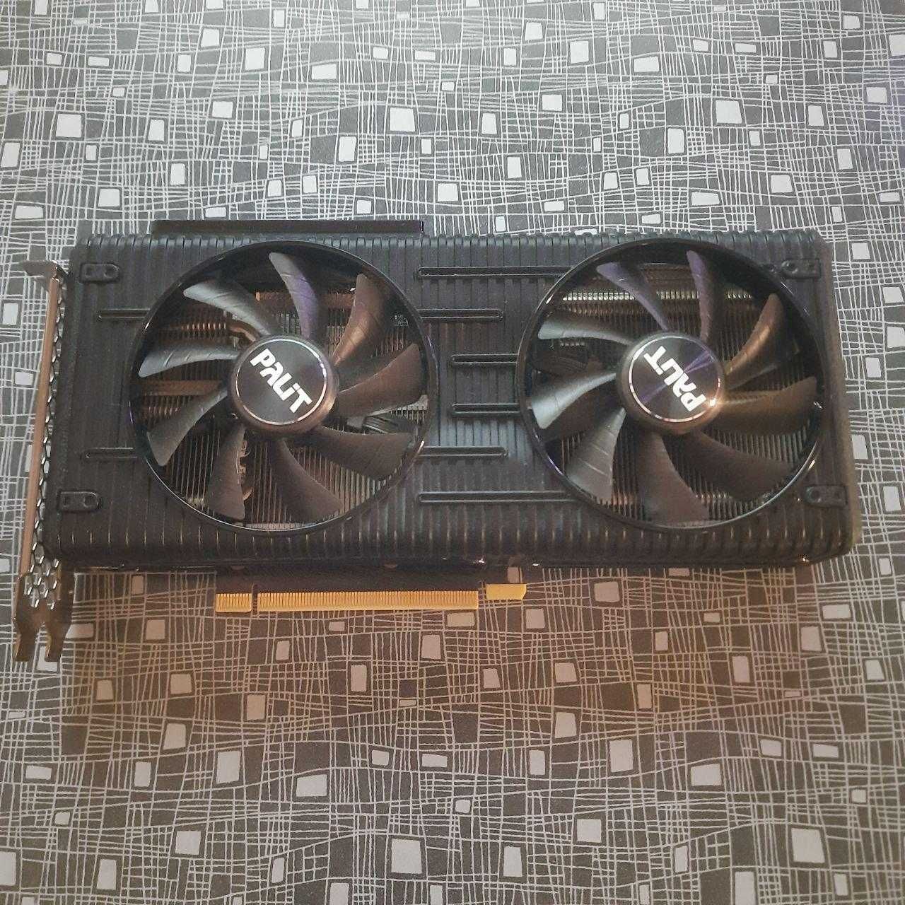 Ігрова відеокарта Palit GeForce RTX 3060ti DUAL 8GB GDDR6 256bit