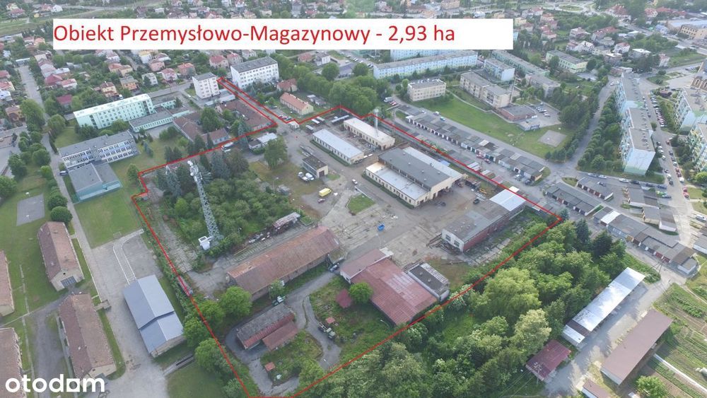 Teren Inwestycyjny 3ha Obiekty Produkcyjne Magazyn