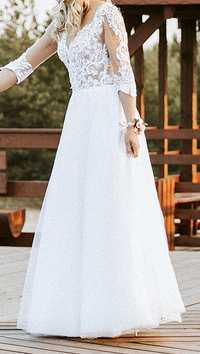 Piękna i tania suknia ślubna