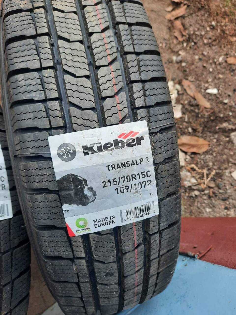 Нові зимові шини Kleber Transalp 2 (215/70R15 109R)