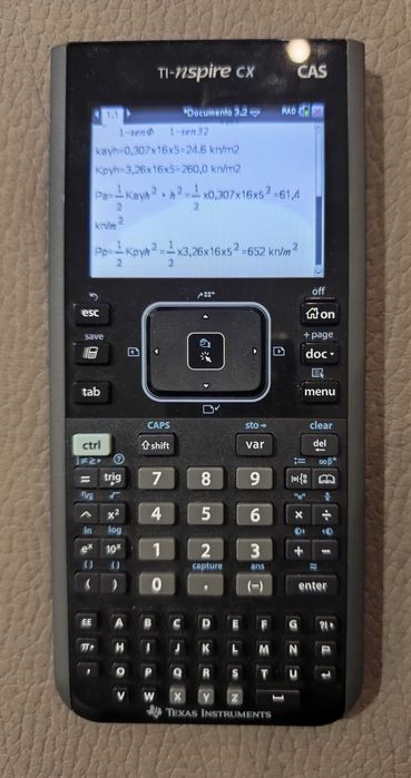 Calculadora TI-nspire CX CAS Texas Instruments