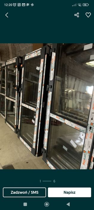 DRZWI PCV sklepowe do biura tarasu antracyt złoty dąb biale