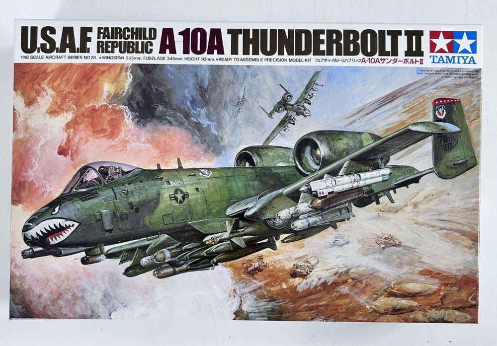 Samolot A10 Thunderbolt model do sklejania Tamiya 61028