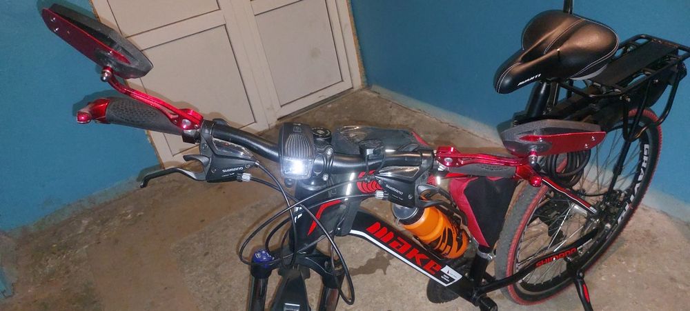 Велосипед "Make Bike", 24 скорости, тюнингованый.