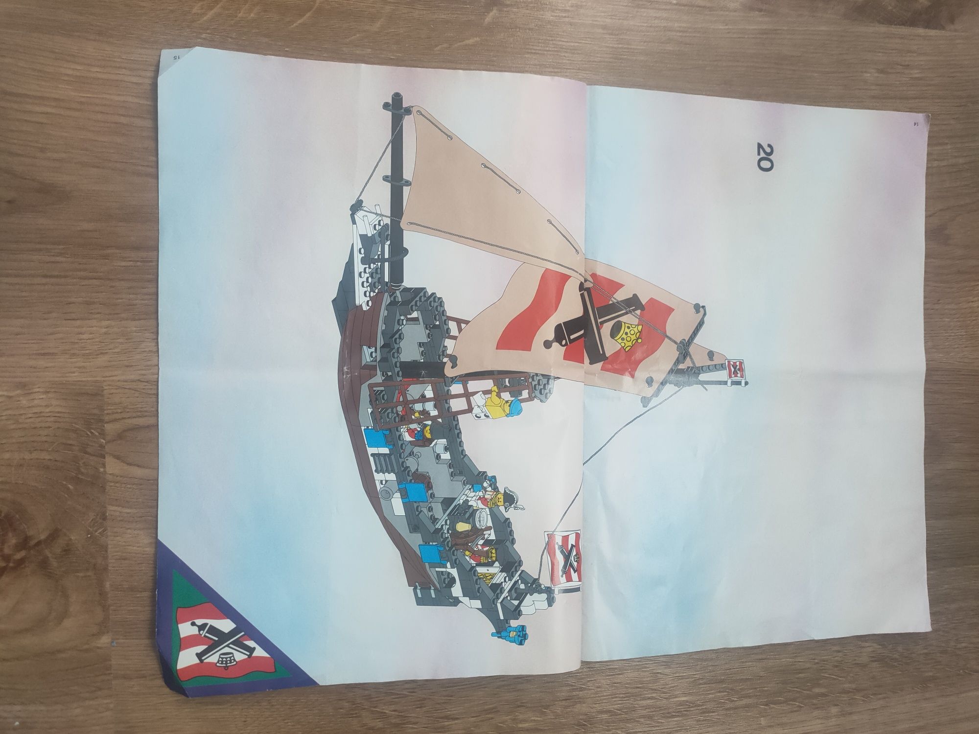 LEGO Piraci 6271 Imperial Flagship z Instrukcją