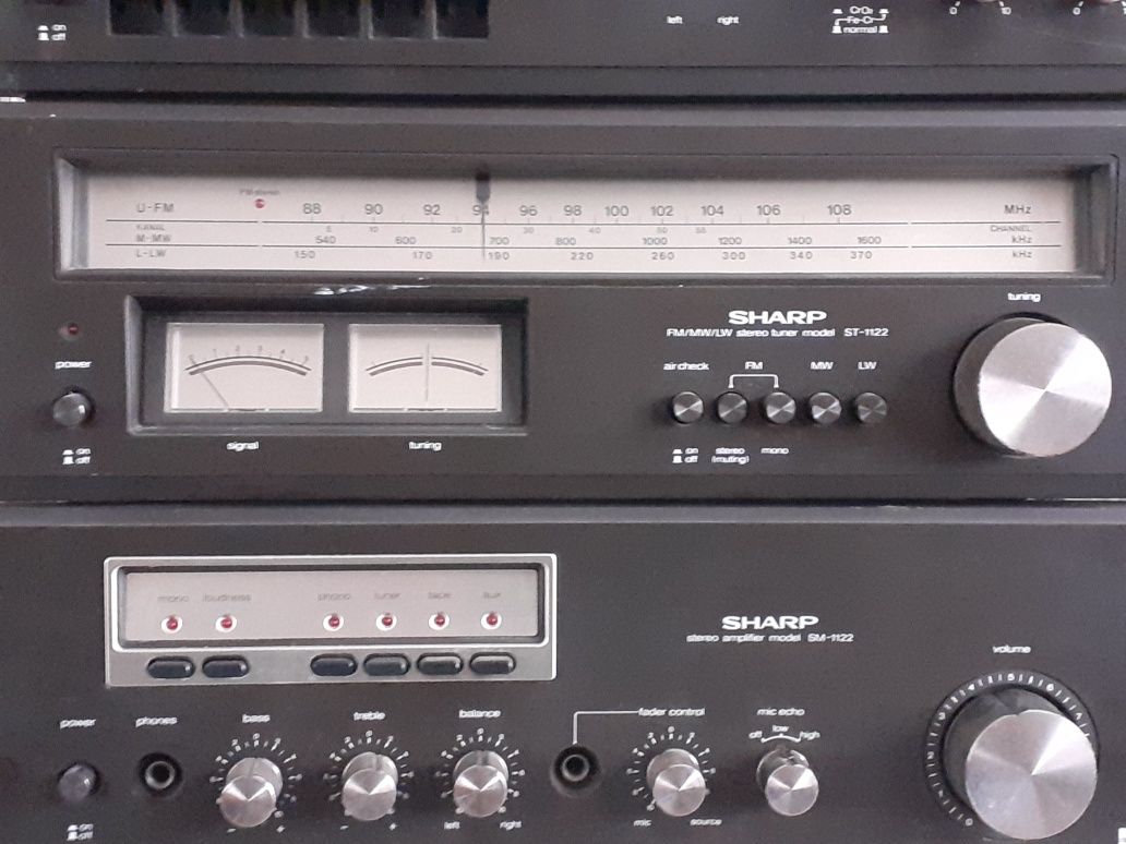 Wieźa sharp RT,ST,SM-1122 WINTAGE DO przejżenia i naprawy