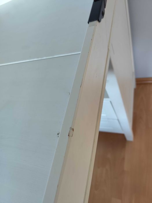 Przewijak Ikea Sundvik przewijak biały drewniany