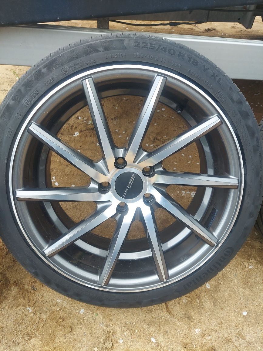 Koła corniche cor sport continental 225/40r18