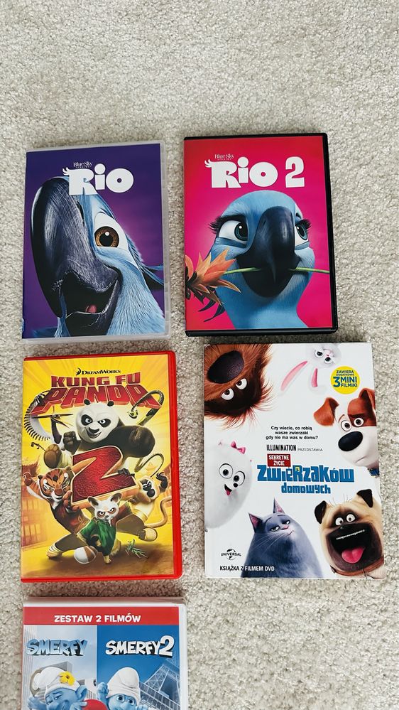 Bajki na DVD 10 tytułów Disney Pixar