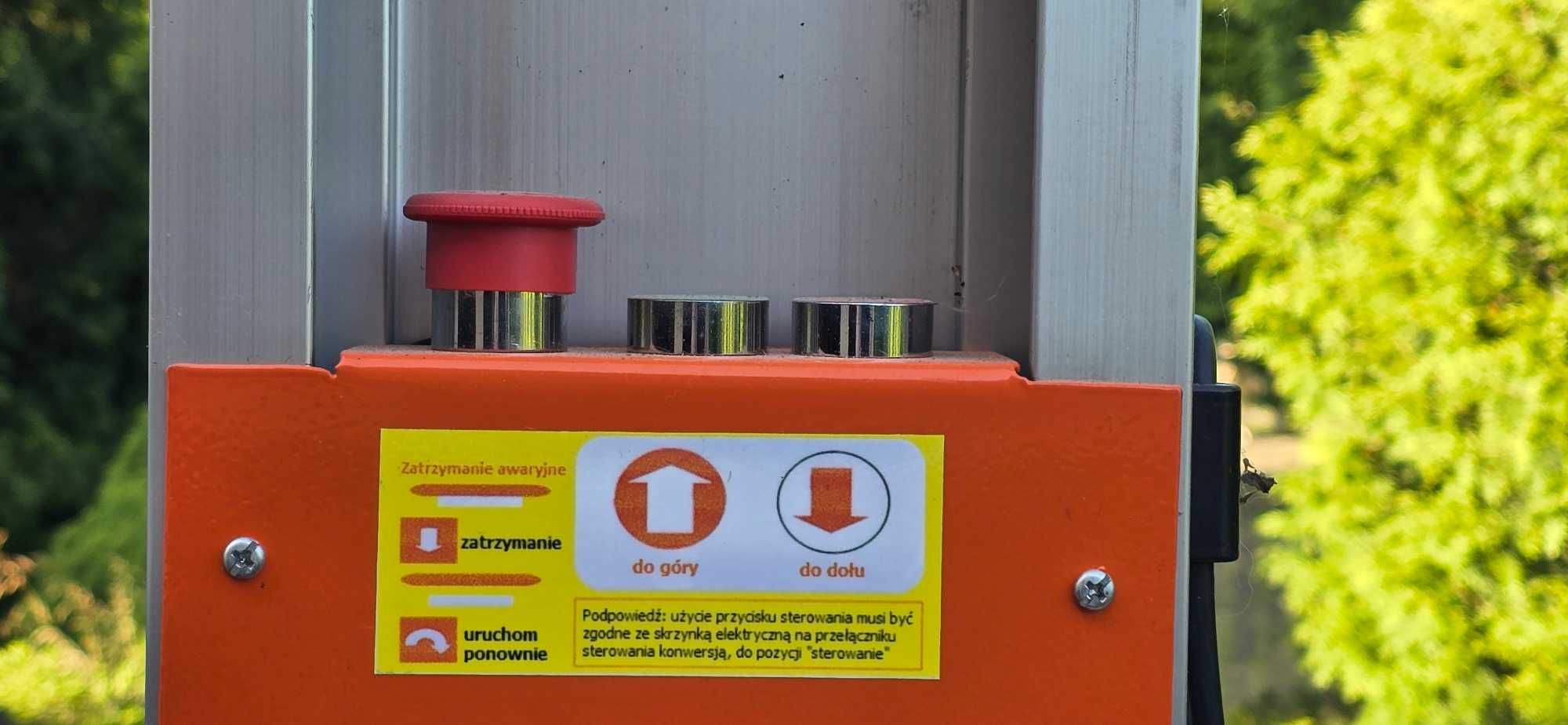 Podnośnik koszowy teleskopowy GTWY9-100 z baterią