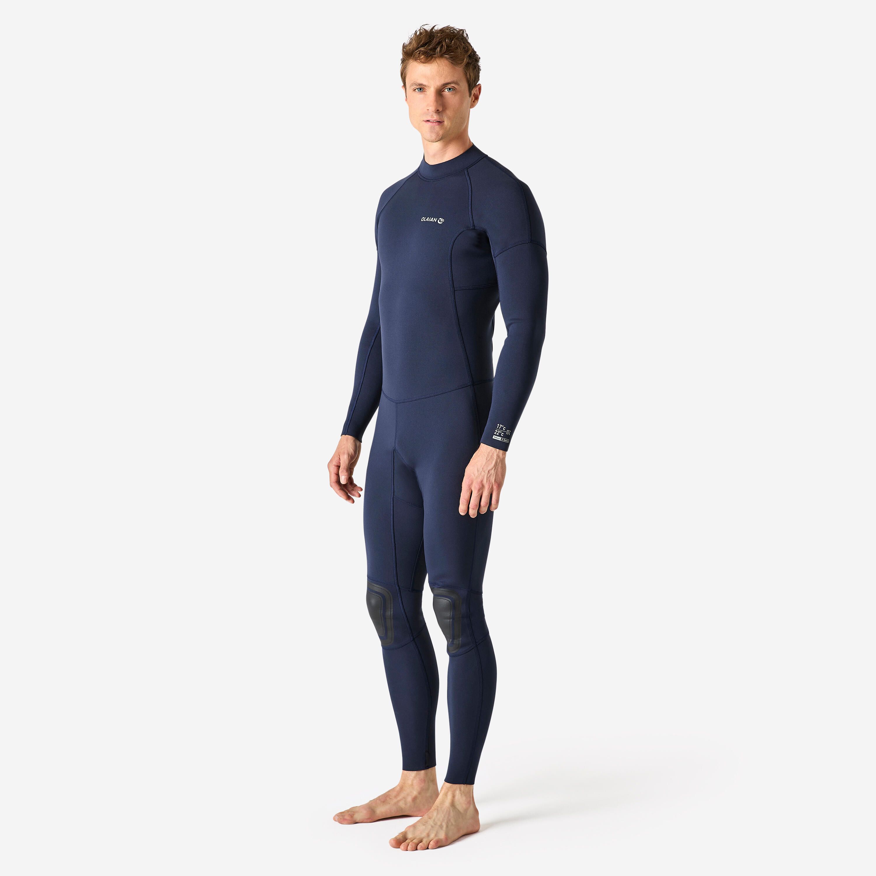 Fato Surf 100 Neoprene 2/2 mm Homem Azul