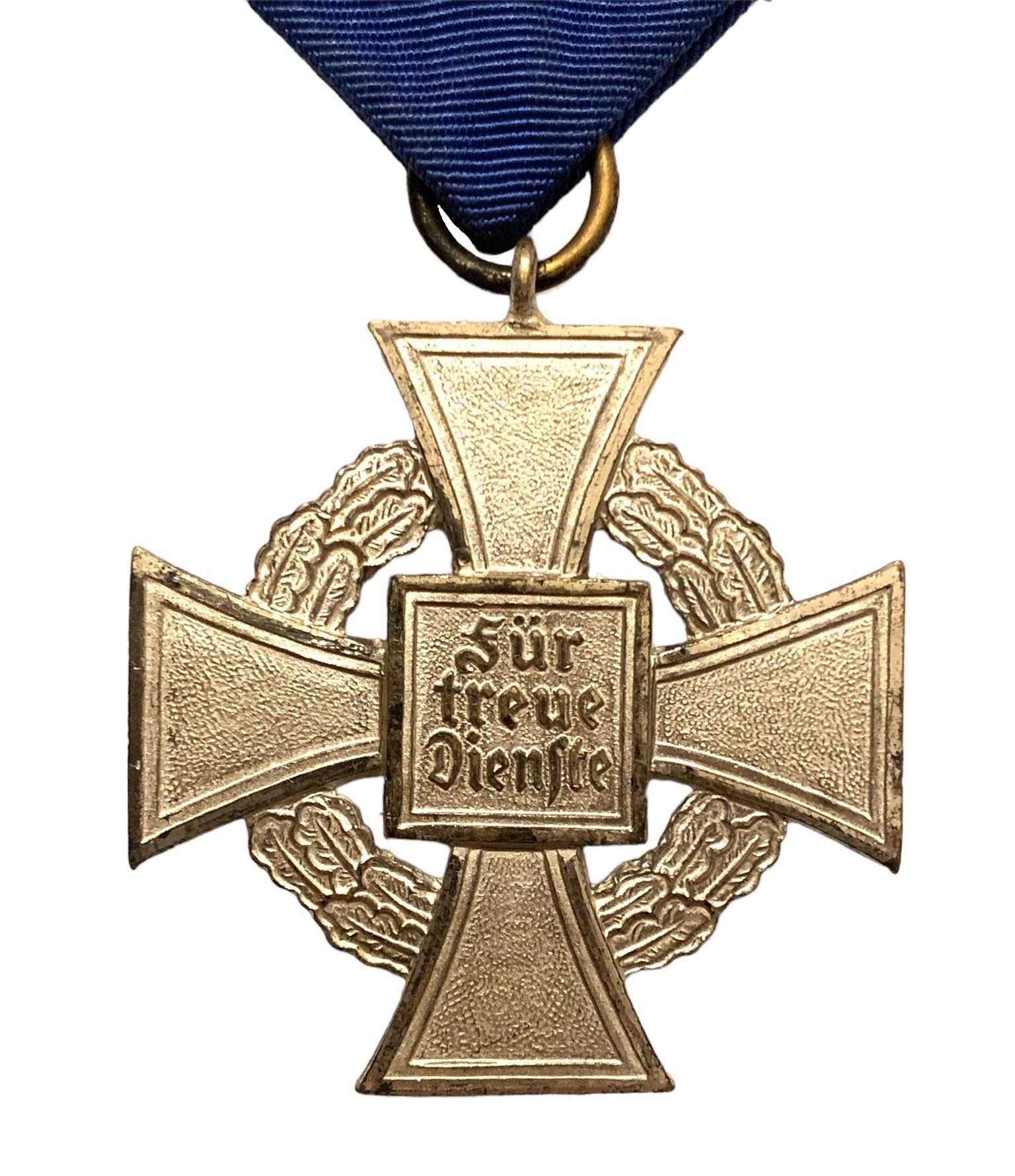 III Rzesza: Krzyż urzędniczy za 25 lat wiernej służby