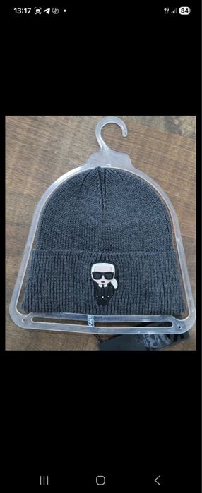 Оригінальна шапка Karl Lagerfeld унісекс