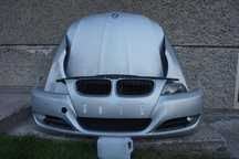 ZDERZAK MASKA BŁOTNIK KOMPLETNY PRZÓD BMW E90 E91 LIFT