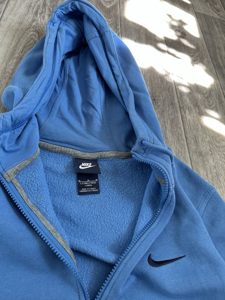 Зіп худі Nike найк Вінтаж М блакитна синя