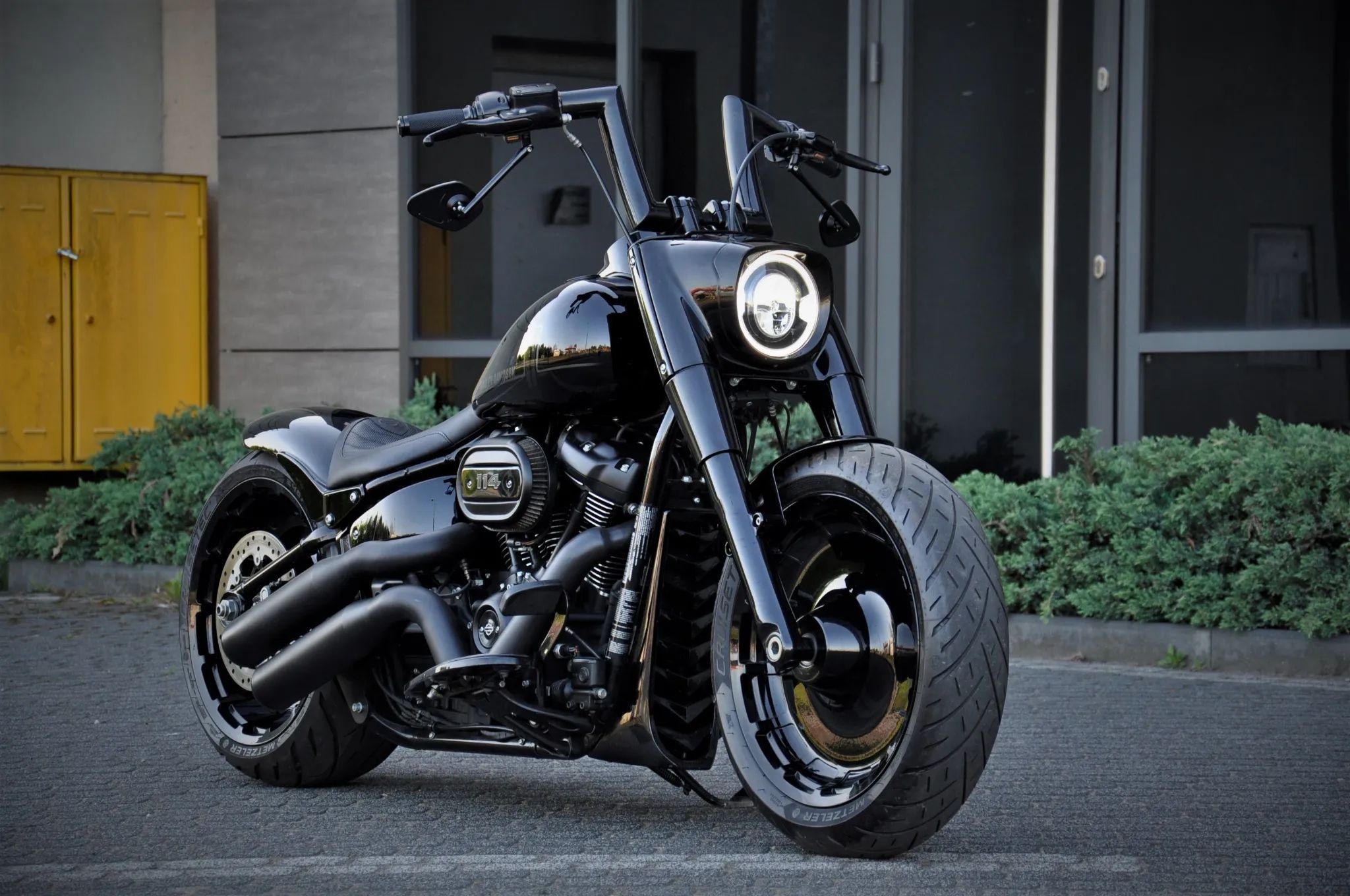 Harley-Davidson Softail Fat Boy 114 FLFBS Custom JAK NOWY. Bezwypadkowy j v rod breakout v-rod