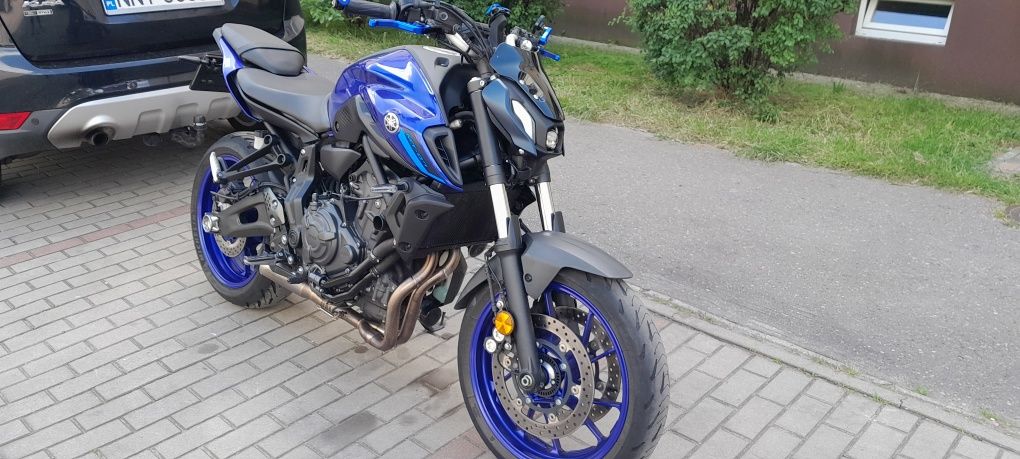 Yamaha mt 07, kat a2 odblokowany,sc project