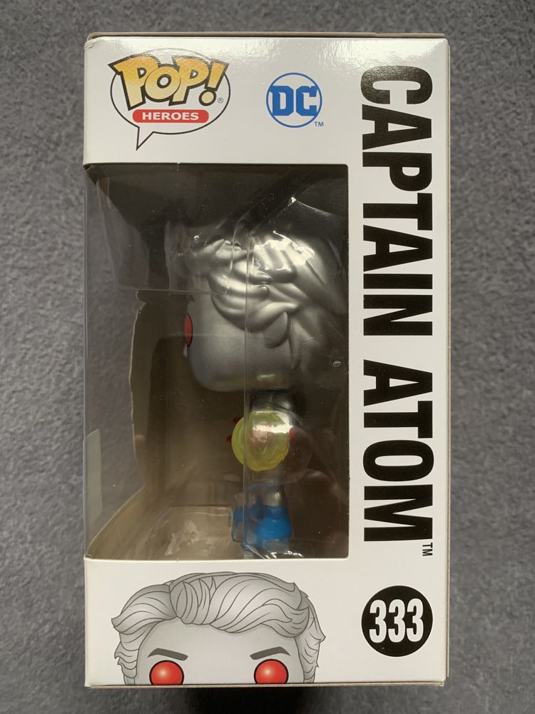 Funko POP Captain Atom 333 Exclusive Limited Edition 2020 Super Heroes