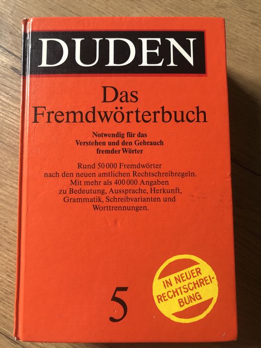 słownik Duden „Fremdwörter“