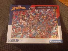 Marvel Spider Man impossible puzzle Clementoni 1000 elementów