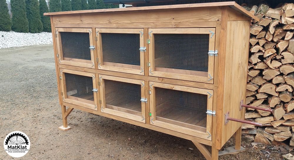 Klatki dla królików pod zamówienie! królikarnia! Transport