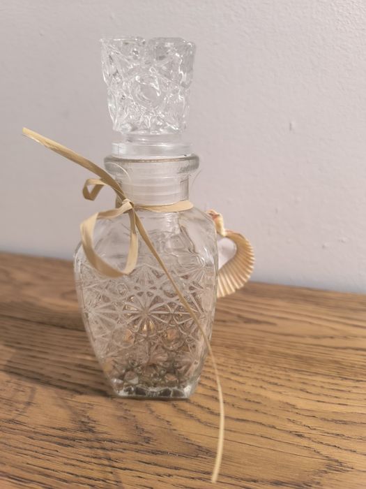 Karafka z bursztynem  - NOWA