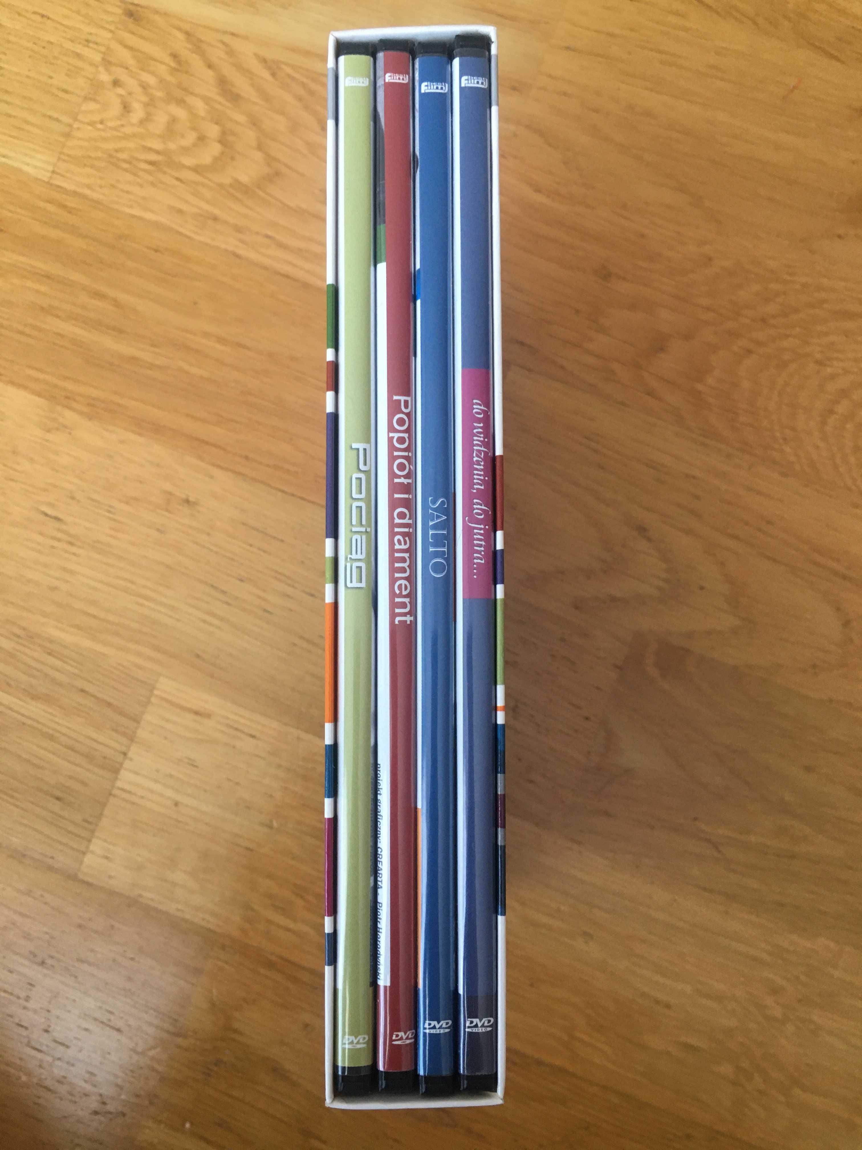 Zbigniew Cybulski 4xDVD box - Pociąg, Salto, Popiół i diament