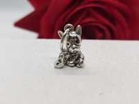 Charm's zawieszka srebrna buldog francuski srebro S925