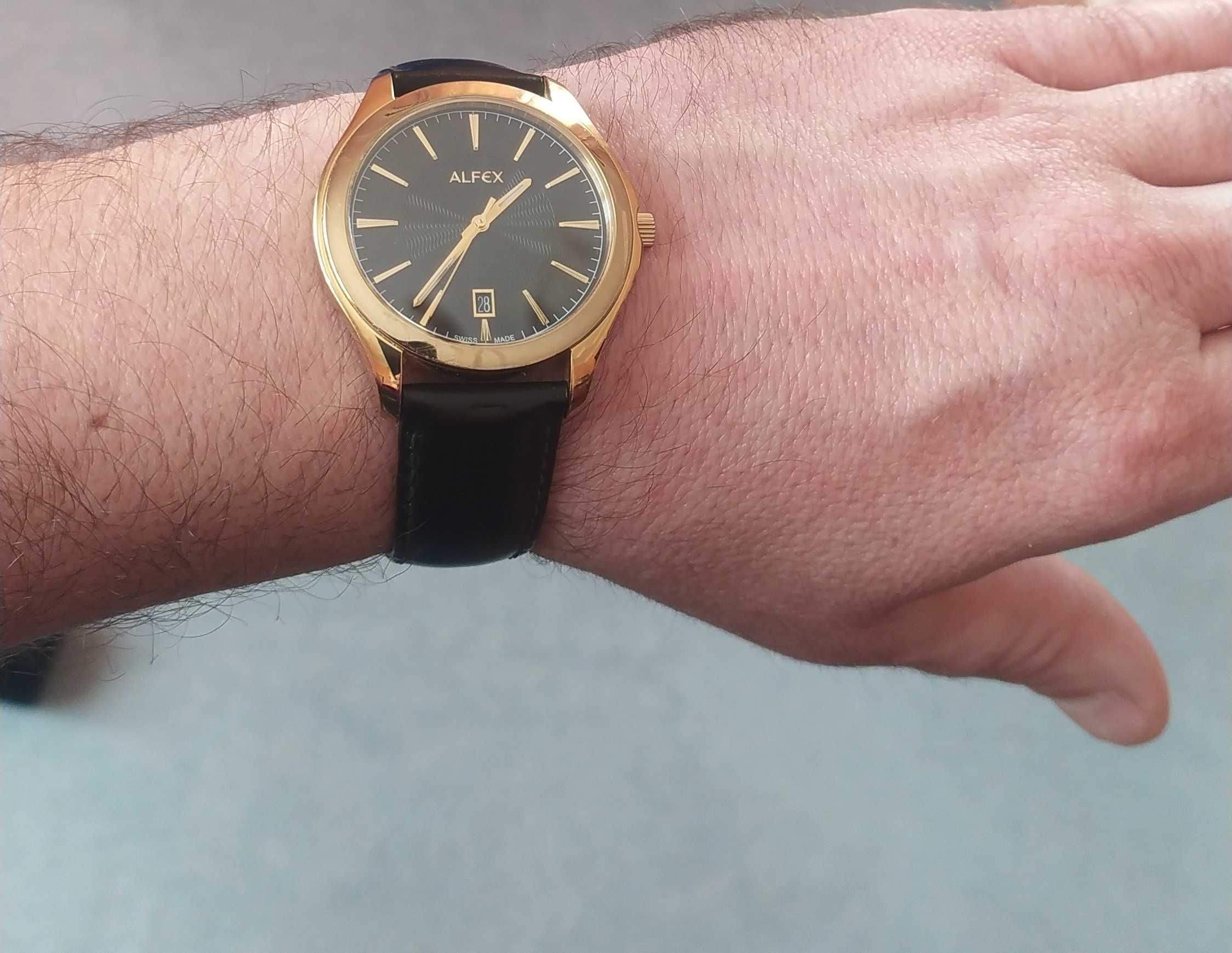 Швейцарський чоловічий годинник  ALFEX 5720 ( SWISS MADE )