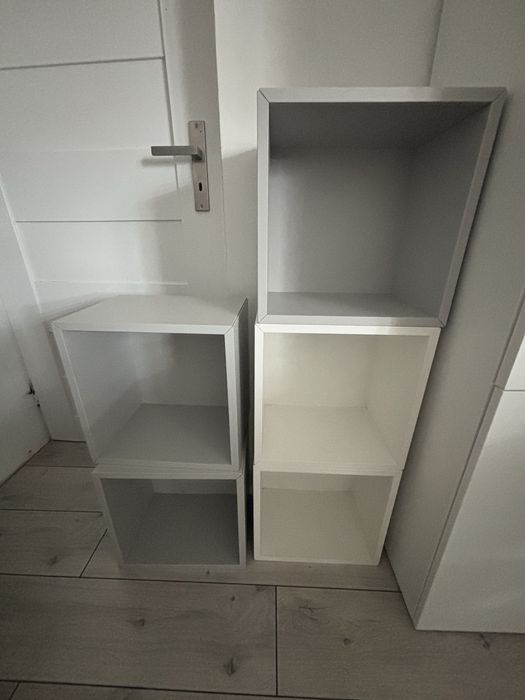 Szafka scienna Ikea Eket biała szara 35/25/35 cm