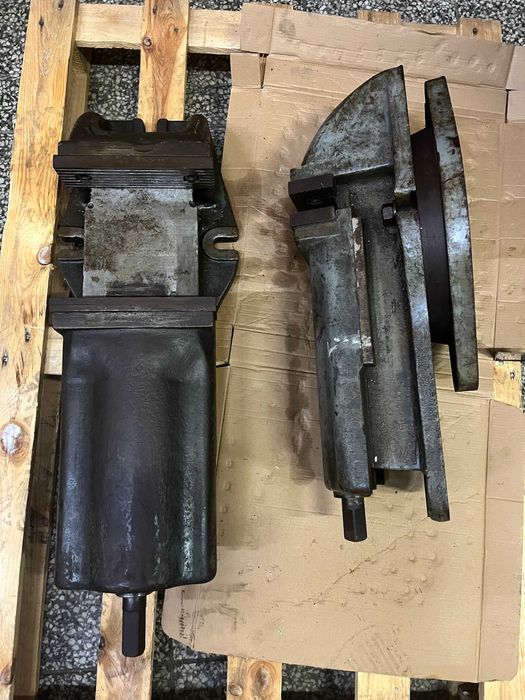 Imadło maszynowe, 200mm obrotowe