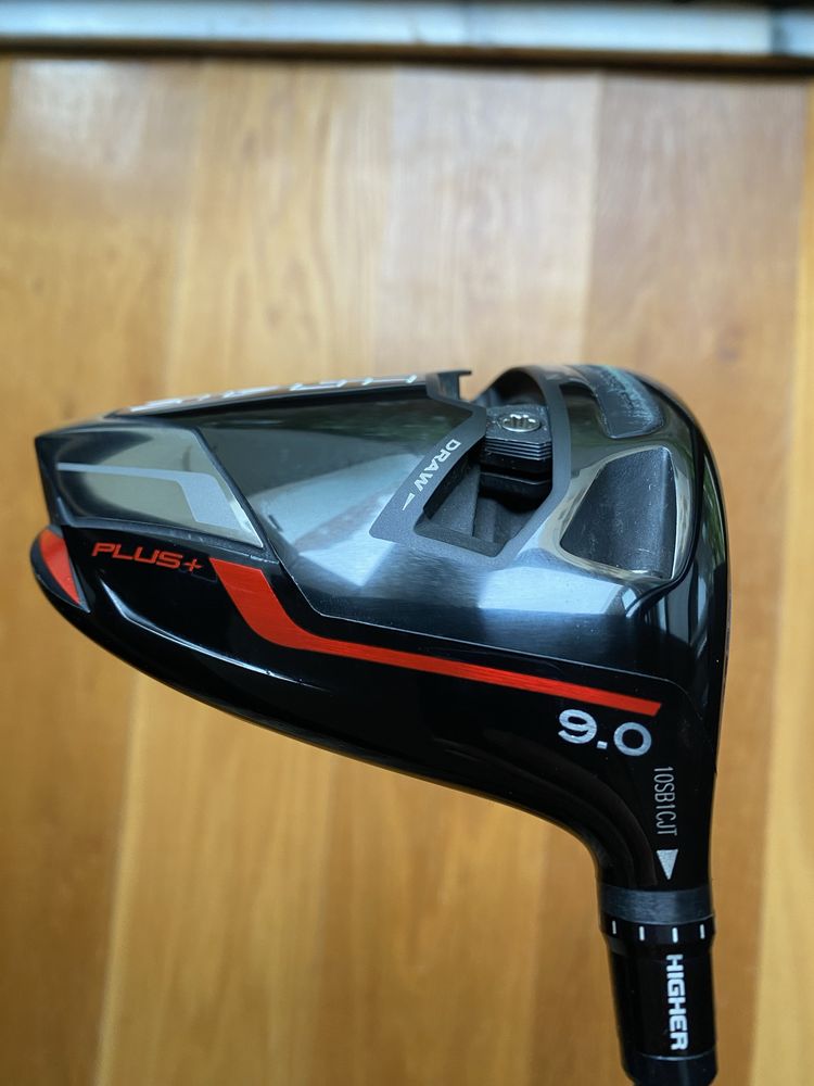 Taylormade Driver Stealth plus 9° regular + capa + chave