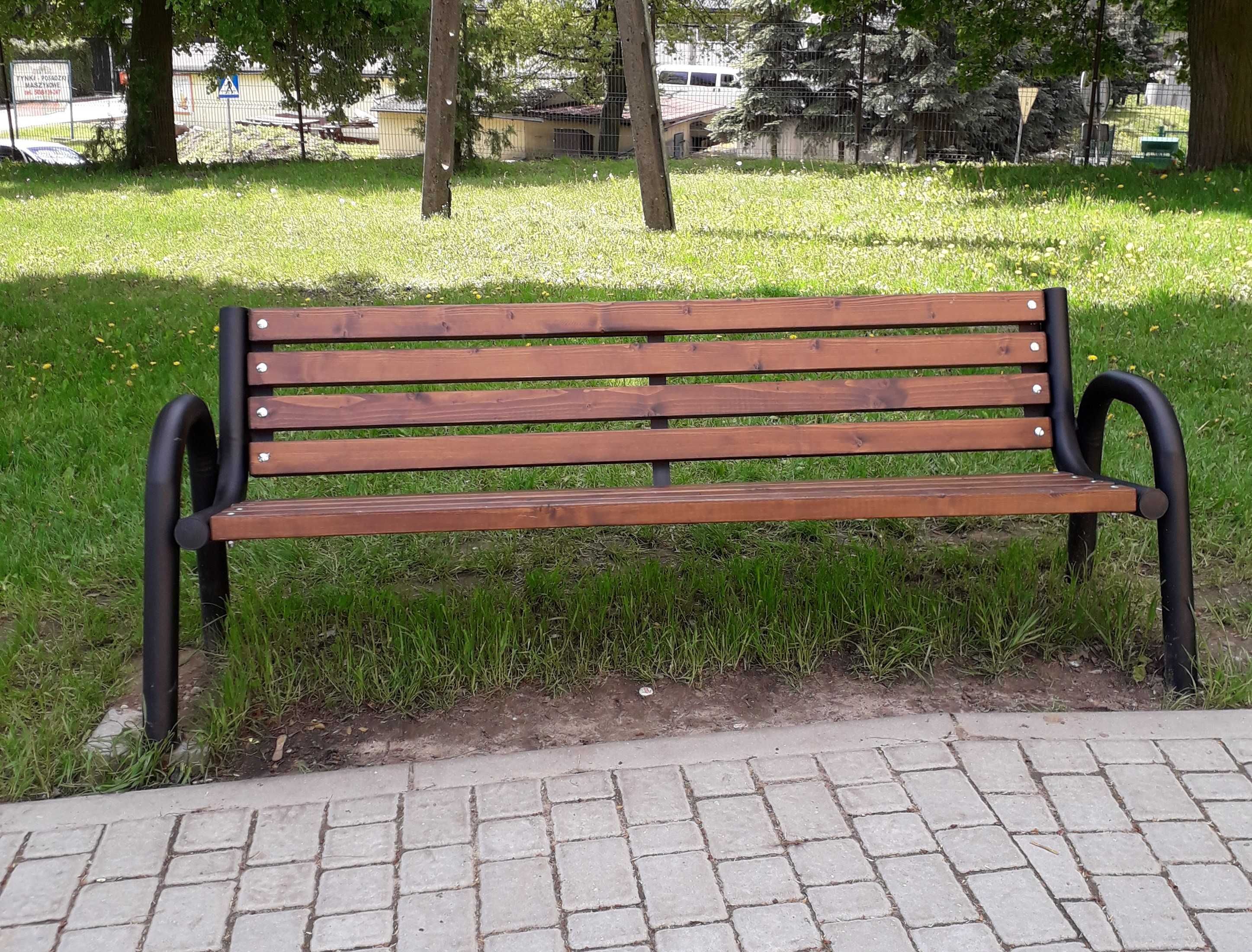 Ławka ogrodowa, parkowa, miejska 150 cm, producent , atest