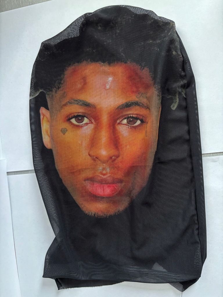 Śmieszna maska NBA YoungBoy Never Broke Again prezent