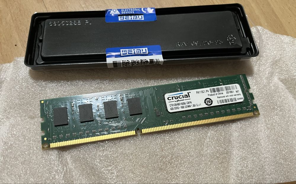 Memória ram Crucial 4gb