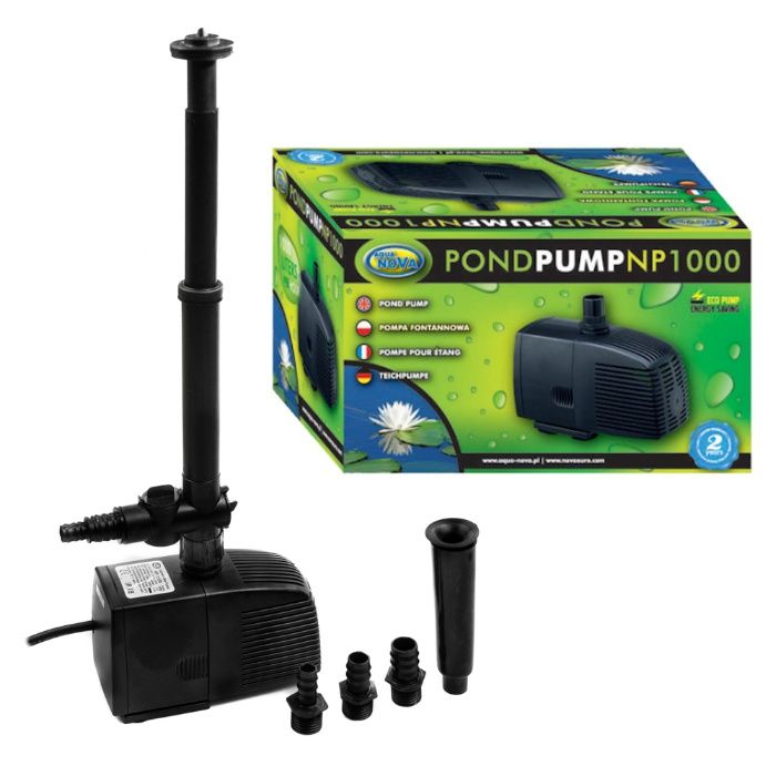 Bomba para lagoa ou sump NP-1000 AQUA NOVA ( nova )