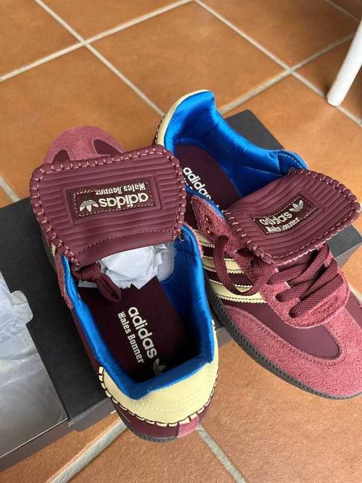 "Buty koszykówki "adidas_Samba_Nylon_Bonner_Fox_Brown R.37