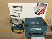 Zagłębiarka Makita SP6000 + listwy 1m i 1,5m