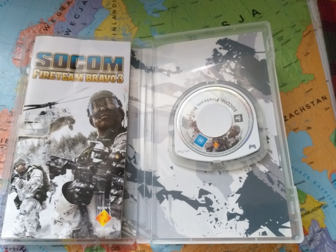 Gra Sony psp Socom fireteam bravo 3 wersja premierowa