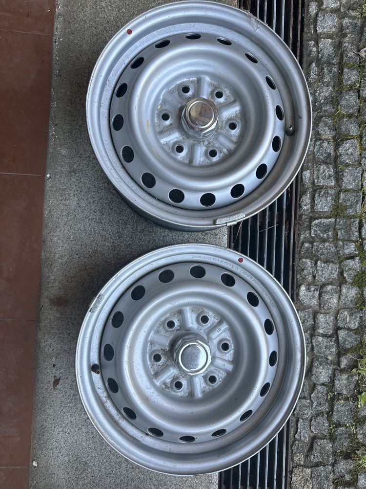 Jantes de Ferro 16” 6 Furos –Toyota Hilux, Mitsubishi L200, Nissan