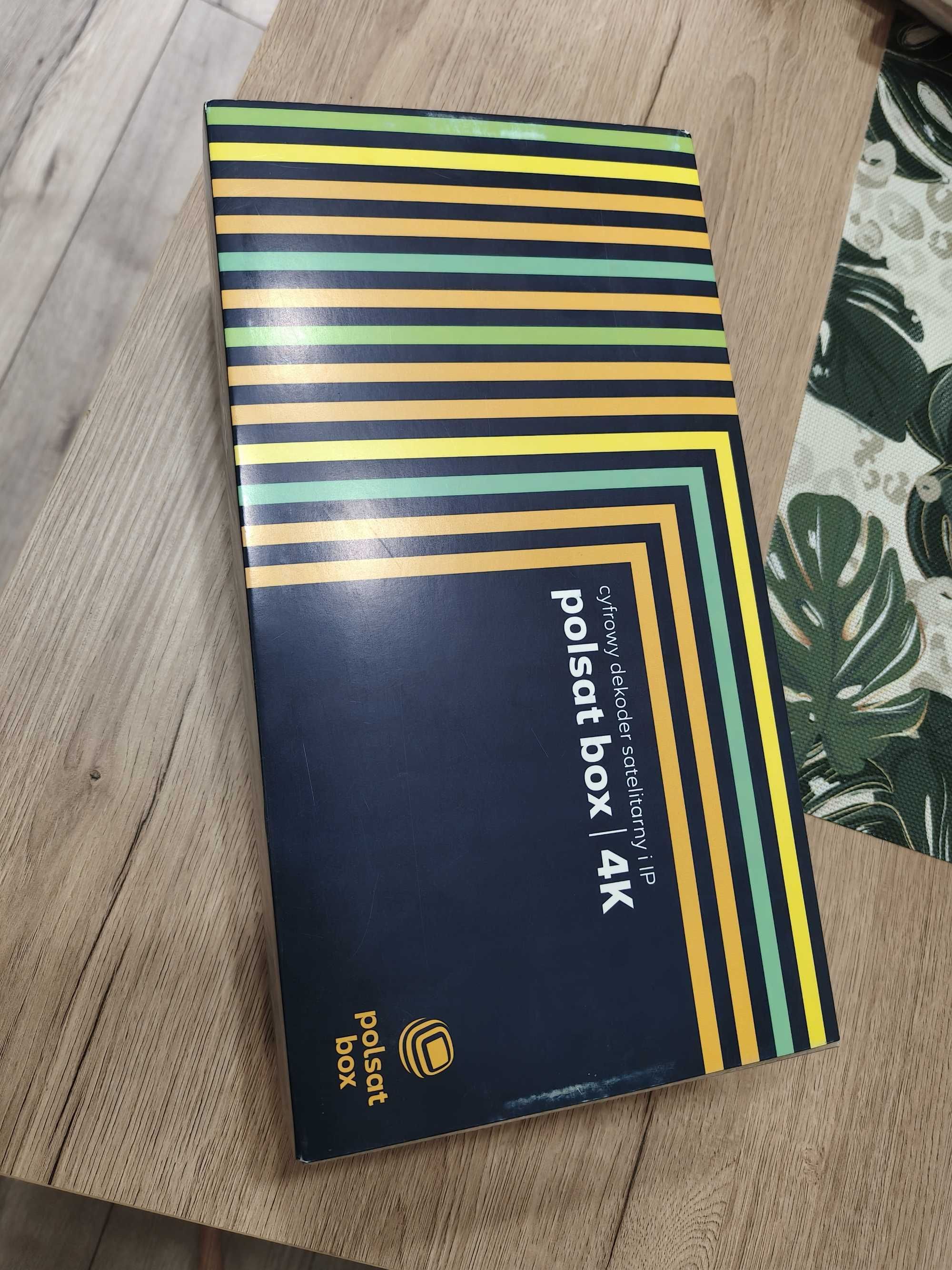Dekoder polsat box hdmi tv 4k, nagrywanie