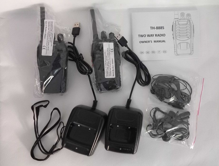 Pack 2x Walkie talkie BF- TH-888S