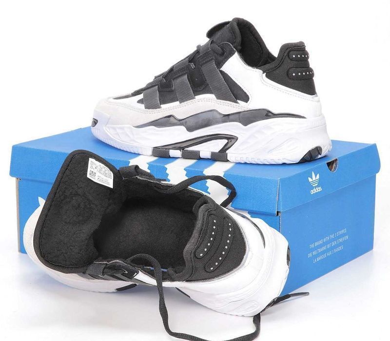 Унисекс зимние кроссовки Adidas Niteball Winter Fur адидас найтбол мех