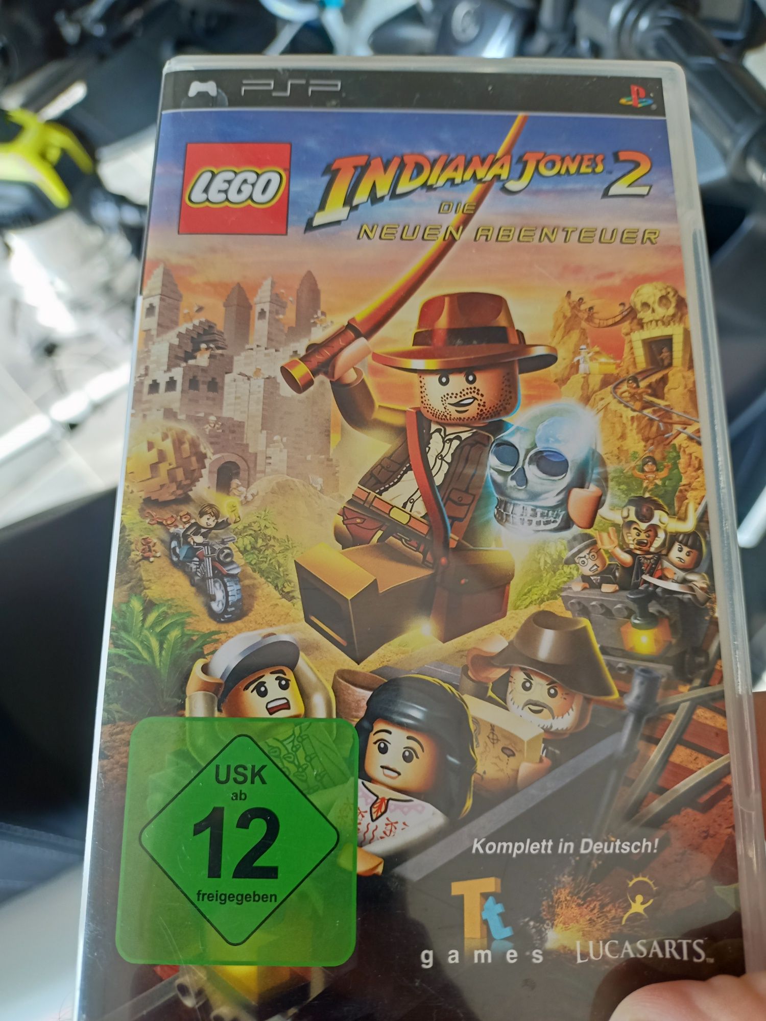 PSP sony gra lego indiana jones 2