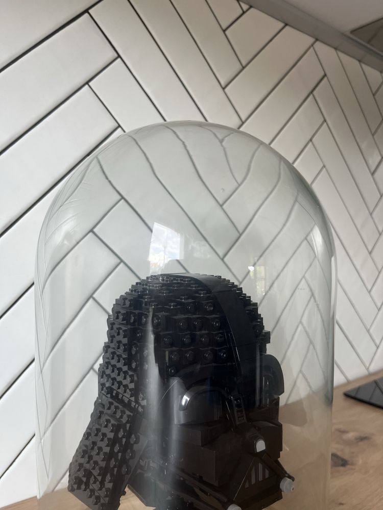 Gablota Kopuła na Lego Star Wars Hełm Hełmy Witryna Szklana 1 SZTUKA