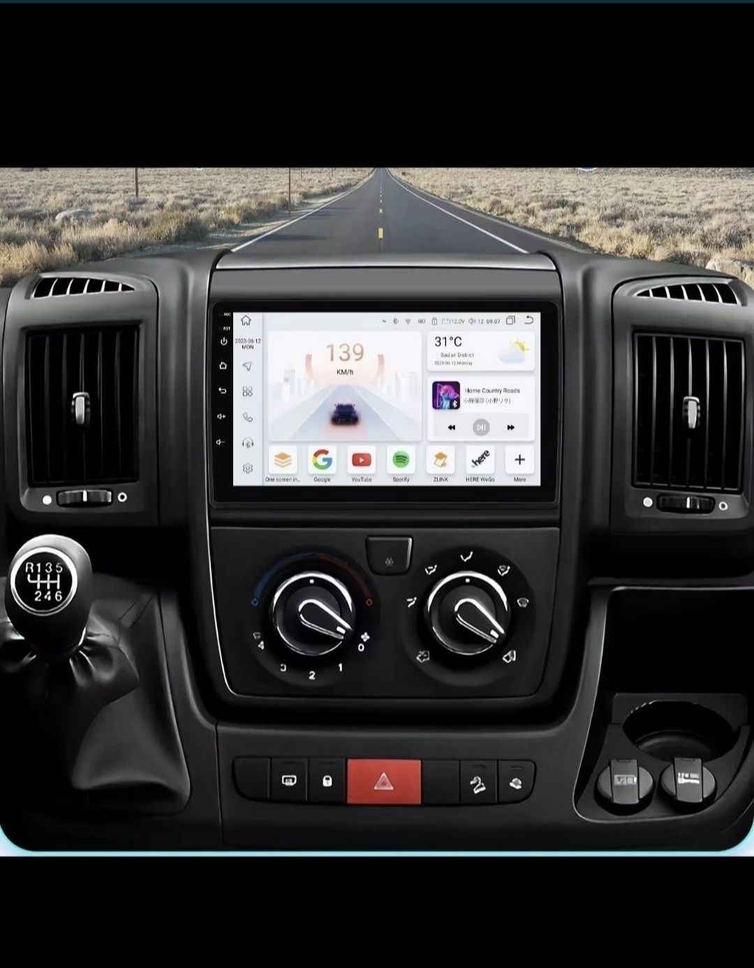 Radio android boxer  Jumper ducato usb mp3 video
9cali