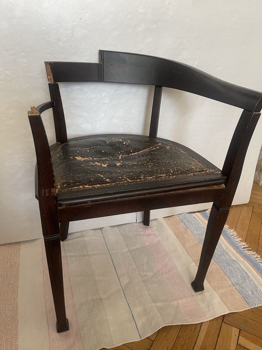 Fotel do biurka Art Deco