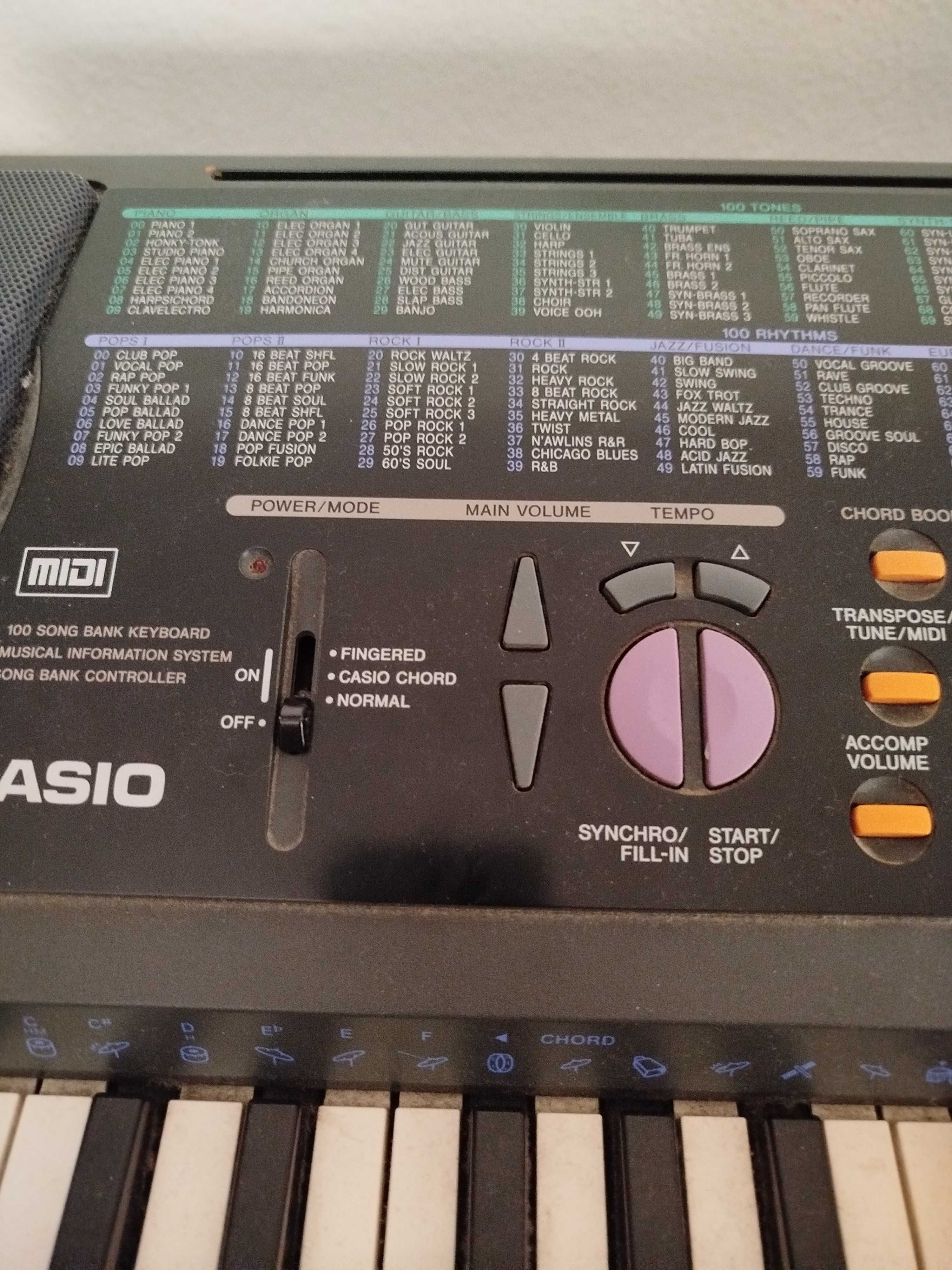 Órgão musical Casio